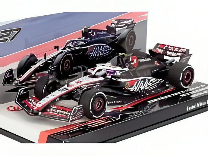 HAAS F1 VF-23 MONEYGRAM HAAS No27 USA GP 2023 Nヒュルケンベルグ ホワイトブラックレッド/ MINICHAMPS 1/43 150台限定ミニカー