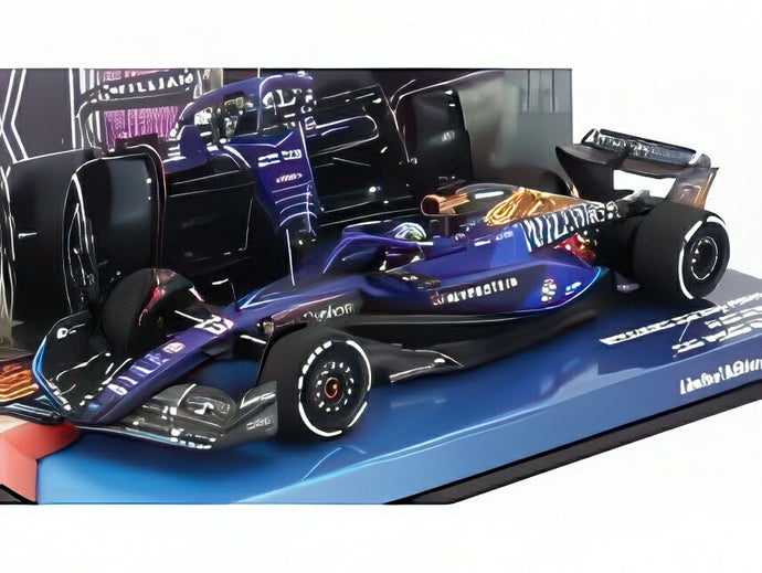 【予約】2月以降発売予定WILLIAMS F1 FW45 TEAM ウィリアムズ・レーシング ガルフ N 23 ラスベガスGP 2023 アレクサンダー・アルボン ブルー ブラック/MINICHAMPS 1/43ミニカー 111台限定