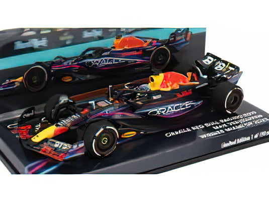 RED BULL - F1  RB19 TEAM ORACLE RED BULL RACING N 1 WORLD CHAMPION WINNER MIAMI GP 2023 MAX VERSTAPPEN - MATT BLUE/MINICHAMPSミニチャンプス 1/43ミニカー
