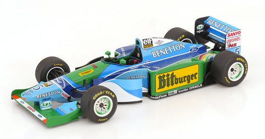 Benetton Fordベネトン・フォード B194 World Championワールドチャンピオン 1994 Bitburgerビットブルガー Schumacherシューマッハ / MINICHAMPS 1/18 ミニカー