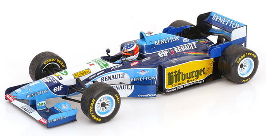 Benetton Renaultベネトン・ルノー B195 GP Europe欧州GP World Championワールドチャンピオン 1995 Schumacherシューマッハ / MINICHAMPS 1/18 ミニカー