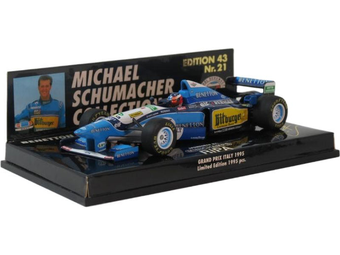 Benetton Renault B195 1995年 F1 イタリアGP #1 M.シューマッハ/ MINICHAMPS 1/43 ミニカー