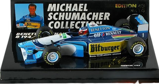 ベネトン ルノー B194/B195 #1 1995 ショーカー ミハエル・シューマッハ シューマッハコレクション / MINICHAMPS 1/43 ミニカー