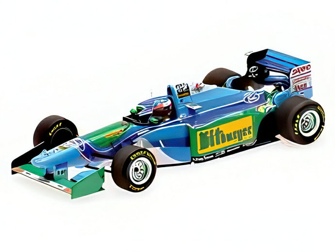 【予約】6月-8月以降発売予定BENETTON F1 B194 FORD N 5 ワールドチャンピオン オーストラリアGP 1994 ミハエル シューマッハ ブルー グリーン/ MINICHAMPS 1/12 ミニカー