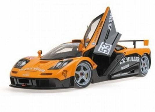 McLarenマクラーレン F1 GTR LM96 #53 オレンジ / Minichamps 1/18 ミニカー