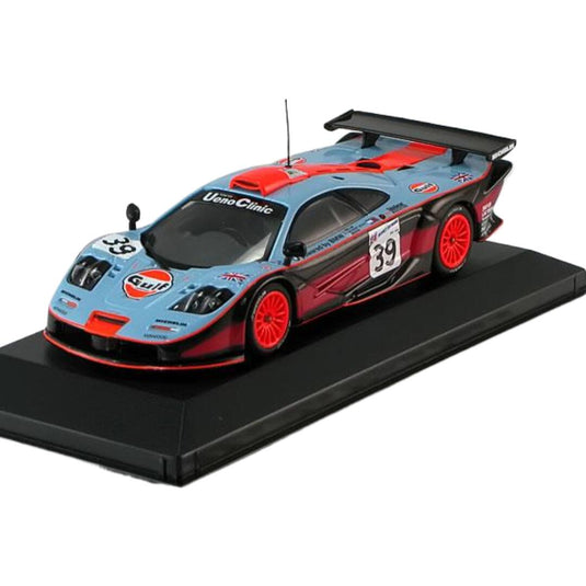 McLarenマクラーレン F1 GTR No.39 1997 24h Le Mansルマン Gulfガルフ Bellm/Gilbert-Scott/Sekiya / MINICHAMPS 1/43 ミニカー