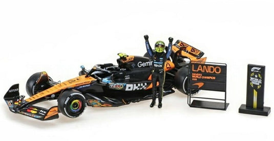 【予約】 McLarenマクラーレン F1 MCL39 Team McLaren No.4 Abu Dhabi GP 2025 World Champion 3rd Pit  / MINICHAMPS 1/64 ミニカー