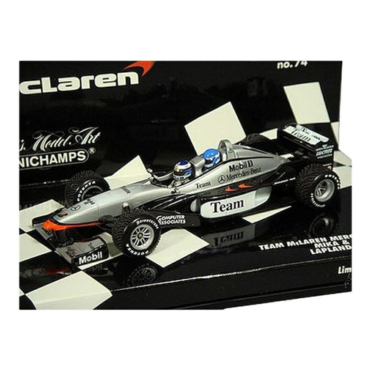 McLarenマクラーレン MP4 Mercedesメルセデスベンツ 1998 シルバー / Minichamps 1/43 ミニカー
