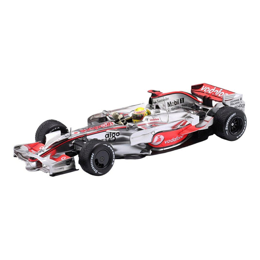 【予約】 McLarenマクラーレン MP4/23 No.22 Lewis Hamilton 2008 ブラジルGP ワールドチャンピオン レインタイヤ仕様 シルバー/レッド / MINICHAMPS 1/18 ミニカー