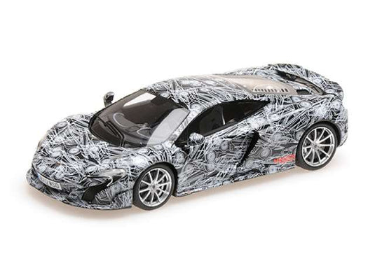2015 McLaren 675LT Coup? レジンシリーズ camouflaged/MINICHAMPS 1/43ミニカー 200台限定