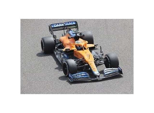 2021 McLaren F1 Team MCL35M Bahrain GP Daniel Ricciardo, orange/blue/MINICHAMPS 1/43ミニカー