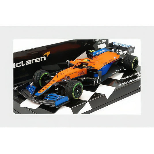Mclarenマクラーレン F1 MCL35L Mercedes M12 EQ Power+ 2021 エミリアロマーニャGP 3位 ランド・ノリス