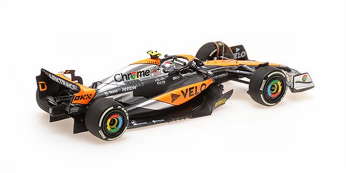 ギャラリービューアに画像をロードする, McLAREN - F1 MCL60 TEAM McLAREN N 4 2nd BRITISH GP 2023 LANDO NORRIS/Minichamps 1/43 ミニカー
