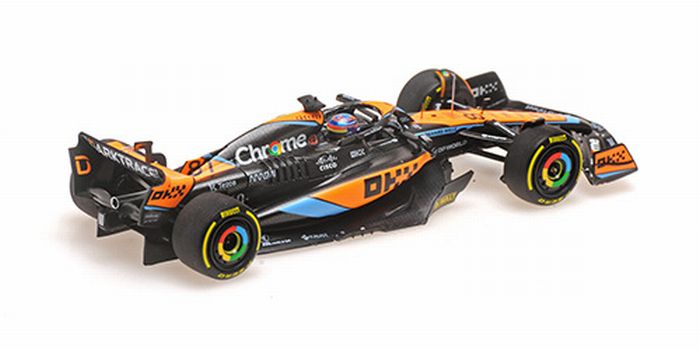 ギャラリービューアに画像をロードする, McLAREN - F1 MCL60 TEAM McLAREN N 81 HUNGARIAN GP 2023 OSCAR PIASTRI/Minichamps 1/43 ミニカー
