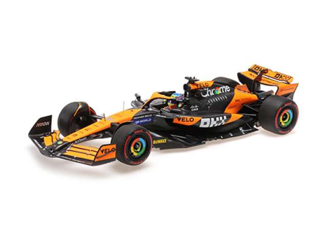 2024 マクラーレン F1 チーム MCL38 オスカー・ピアストリ オレンジ／ブラック/ MINICHAMPS  1/18 ミニカー