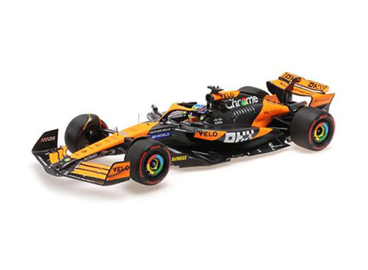 2024 マクラーレン F1 チーム MCL38 オスカー・ピアストリ オレンジ／ブラック/ MINICHAMPS  1/18 ミニカー