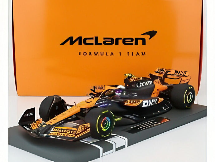 【予約】McLAREN F1 MCL38 TEAM McLAREN #4 ハンガリーGP 2位 2024 ランドノリス オレンジ/ブラック/ MINICHAMPS 1/18 ミニカー