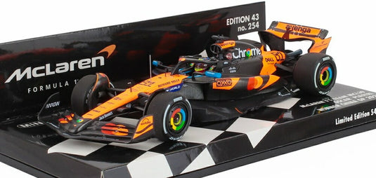 McLAREN F1 MCL39 チーム McLaren N 81 中国GP 2025 優勝車 オスカー・ピアストリ オレンジブラック / MINICHAMPS 1/43 ミニカー