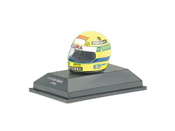 【予約】12月以降発売予定BELL F1 CASCO HELMETヘルメット MP4/5B HONDA V10 TEAM MARLBORO N 27 WORLD CHAMPION SEASON 1990 AYRTON SENNAアイルトン・セナ - YELLOW GREEN /Minichamps 1/8