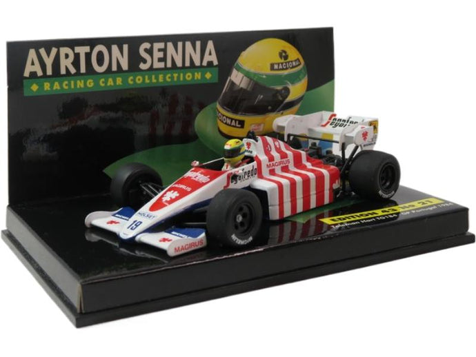 Toleman TG 183 B Hart Turbo 1984年 F1 ポルトガルGP #19 A.セナ/ MINICHAMPS 1/43 ミニカー