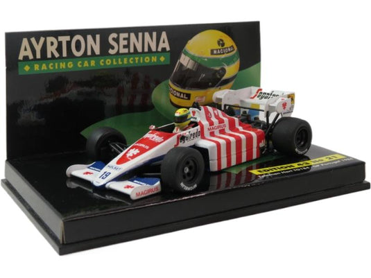 Toleman TG 183 B Hart Turbo 1984年 F1 ポルトガルGP #19 A.セナ/ MINICHAMPS 1/43 ミニカー