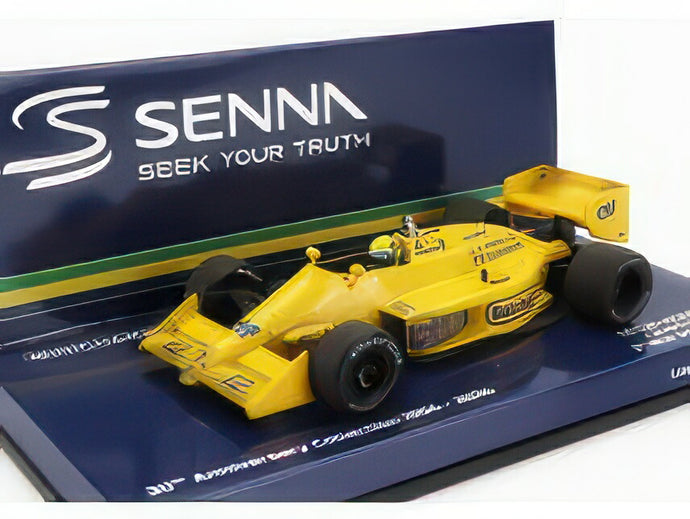 【予約】12月以降発売予定ロータスF1 HONDA 99T N 12 WINNER MONACO GP DIRTY VERSION 1987 AYRTON SENNAアイルトン・セナ - FIRST VICTORY F1 MONACO GP /Minichamps 1/43 ミニカー