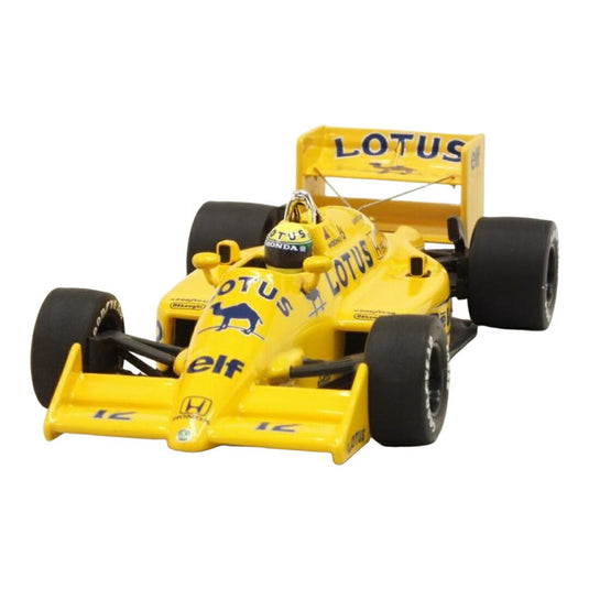 Lotusロータス 99T Hondaホンダ 1987 アイルトン・セナ イエロー