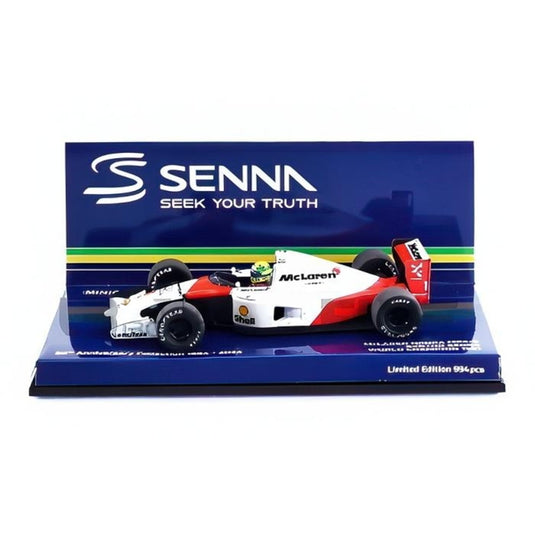 MCLAREN Honda MP4/6 ダーティバージョン ワールドチャンピオン 1991 (A. Senna)/ MINICHAMPS 1/43 ミニカー