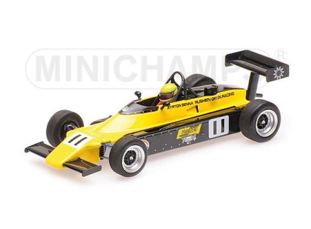 1982 Van Diemen RF82 FF2000 Ayrton Senna レジンシリーズ yellow/MINICHAMPS 1/43ミニカー