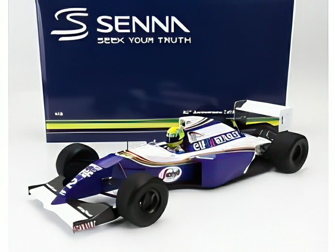 ウィリアムズ F1 FW16 チーム ロスマンズ ルノー N 2 サンマリノGP ダーティバージョン 1994 アイルトン セナ ブルー ホワイト/ MINICHAMPS 1/12 30周年コレクションミニカー