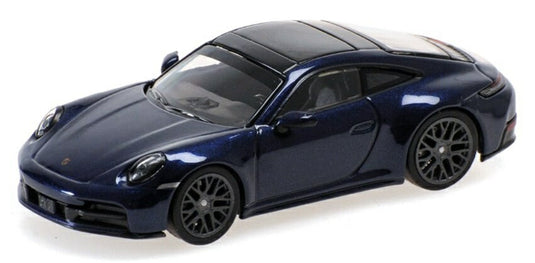 【予約】PORSCHE 911 992 2 CARRERA クーペ 2025 ブルーメタリック / MINICHAMPS 1/64 ミニカー