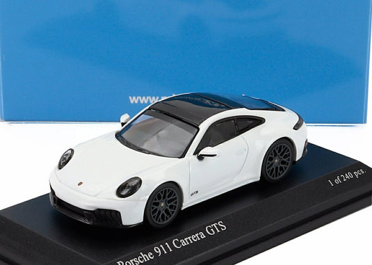 PORSCHEポルシェ 911 992 2 CARRERAカレラ GTS COUPEクーペ 2025 WHITEホワイト / MINICHAMPS 1/64 ミニカー