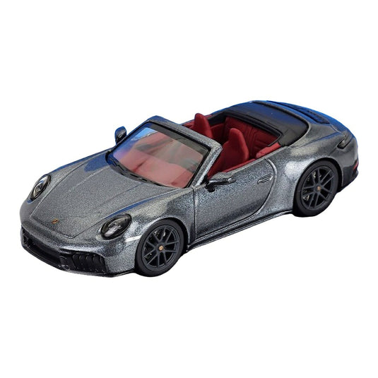 Porscheポルシェ 911 992-2 Carrera 4 GTS カブリオレ 2025 グレー / MINICHAMPS 1/64 ミニカー