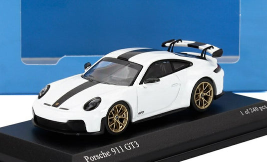 PORSCHE 911 992 2 GT3 ヴァイザッハパッケージ クーペ 2025 ホワイト / MINICHAMPS 1/64 ミニカー