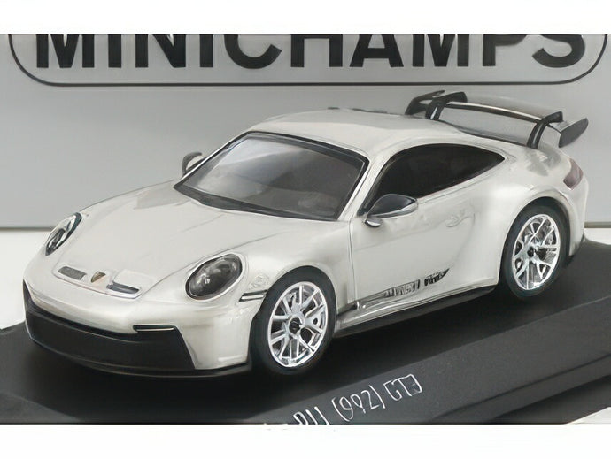 PORSCHE 911 992 GT3 COUPE 2021 SILVER/MINICHAMPS 1/64ミニカー