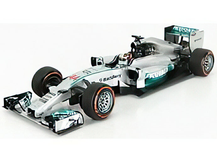 【予約】2025年発売予定MERCEDES GP  F1 W05 HYBRID AMG TEAM PETRONAS N 44 LEWIS HAMILTON SEASON 2014 WORLD CHAMPION  SILVER GREEN/MINICHAMPS 1/8ミニカー