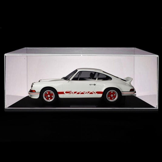 Porsche 911 カレラ RS 2.7 ライトウェイト 1973年モデル グランプリホワイト/レッドストライプ/Minichamps 1/8ミニカー ポルシェ特注