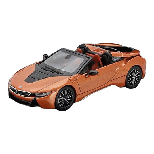 BMW i8 ハイブリッド ロードスター 2018 カッパーメタリック / MINICHAMPS 1/64 ミニカー