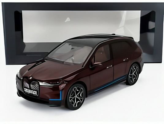 BMW iXシリーズ SUV 2023 レッド/ MINICHAMPS 1/18 ミニカー