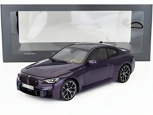BMW 2シリーズ M2 クーペ G87 2023 パープル/ MINICHAMPS 1/18 ミニカー