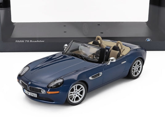 【予約】 BMW Z8 Spiderスパイダー Roadsterロードスター 2000 Blue Metブルーメタリック / MINICHAMPS 1/18 ミニカー