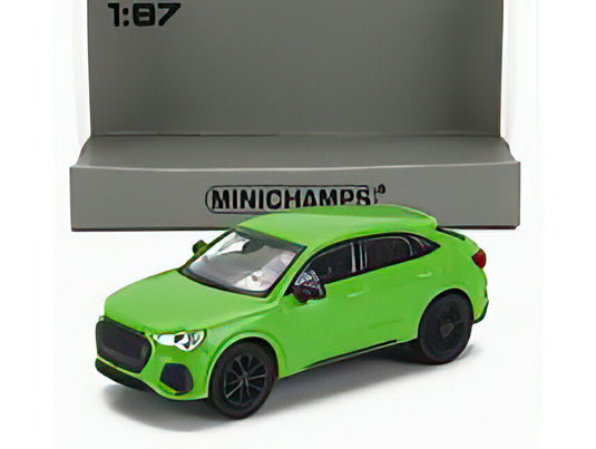 Audiアウディ RS Q3 スポーツバック 2019 グリーン SUV 模型 モデル / MINICHAMPS 1/87 ミニカー 模型