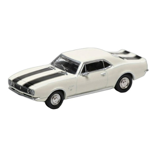 【予約】 Chevroletシボレー Camaroカマロ クーペ 1967 ホワイト ブラック / MINICHAMPS 1/87 ミニカー