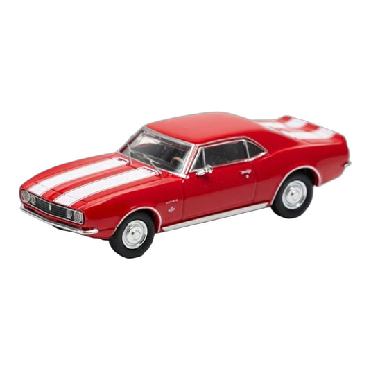 【予約】 Chevroletシボレー Camaroカマロ クーペ 1967 レッド ホワイト / MINICHAMPS 1/87 ミニカー