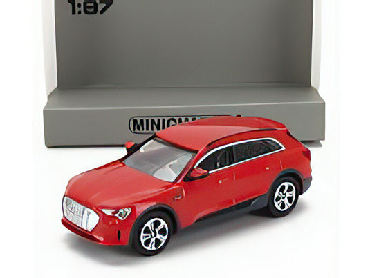 AUDI E TRON 2020 RED/MINICHAMPS 1/87ミニカー