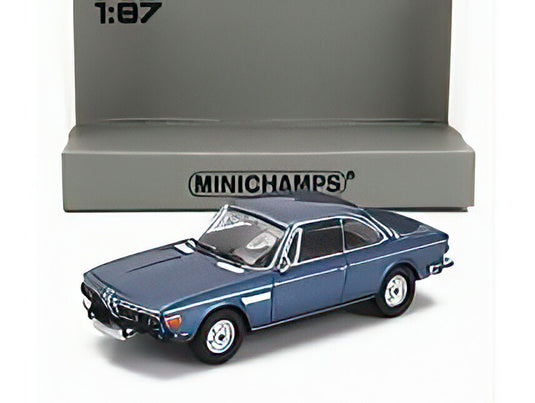 BMW 3.0 CSi 1971 BLUE MET/MINICHAMPS 1/87ミニカー