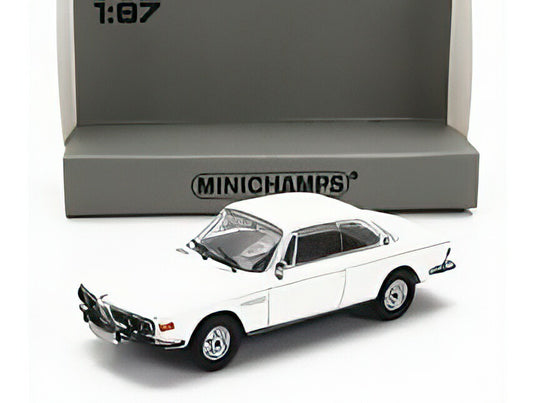 BMW 2800 CS 1968 WHITE/MINICHAMPS 1/87ミニカー