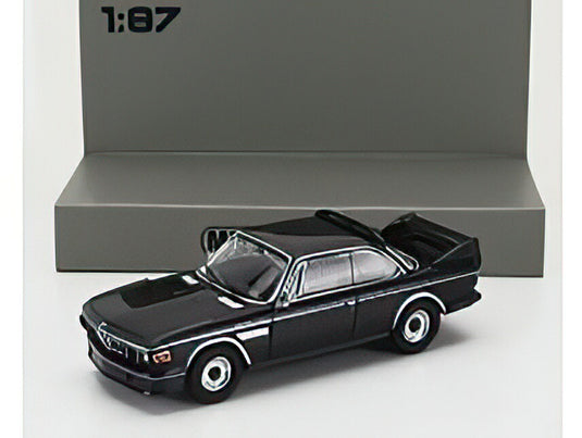 BMW CSL 3.0 1973 ブラック 旧車 スポーツカー 模型 ダイキャスト モデル / MINICHAMPS 1/87 ミニカー 模型