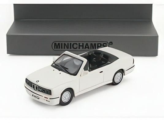 BMW 3シリーズ M3 (E30) カブリオレ オープン 1988 ホワイト/ MINICHAMPS 1/87 ミニカー