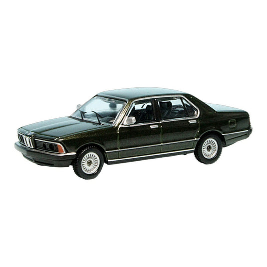 BMW 733i Sedan E23 1977 ダークグリーン / Minichamps 1/87 ミニカー